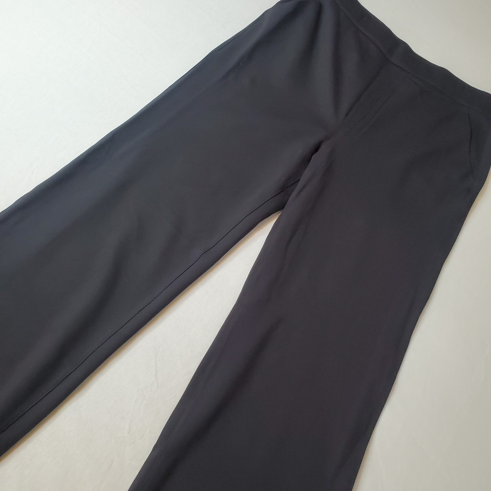 Spanx Women's Size XLT The Perfect Ponte Wide Leg Black 20385